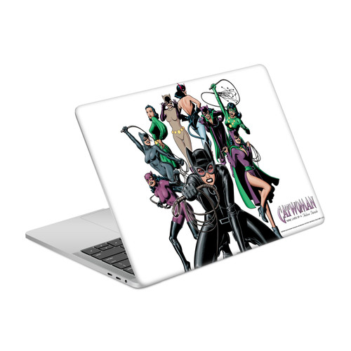 Batman DC Comics Logos And Comic Book Catwoman Vinyl Sticker Skin Decal Cover for Apple MacBook Pro 13" A1989 / A2159