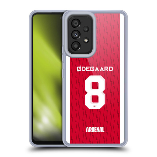 Arsenal FC 2023/24 Players Home Kit Martin Ødegaard Soft Gel Case for Samsung Galaxy A53 5G (2022)