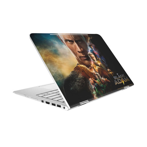 Black Adam Graphic Art Lightning Logo Vinyl Sticker Skin Decal Cover for HP Spectre Pro X360 G2