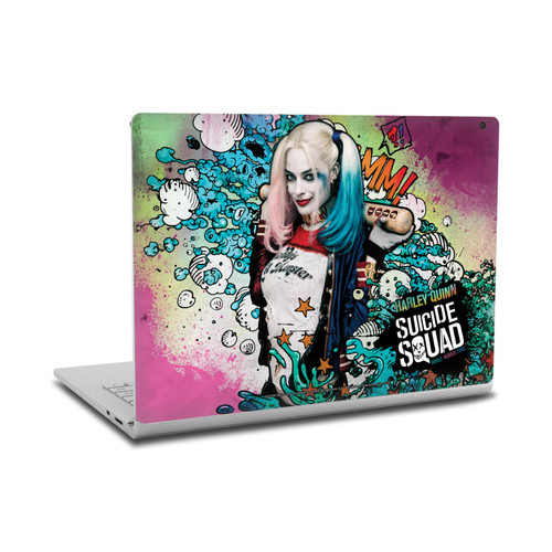 Suicide Squad 2016 Graphics Harley Quinn Poster Vinyl Sticker Skin Decal Cover for Microsoft Surface Book 2