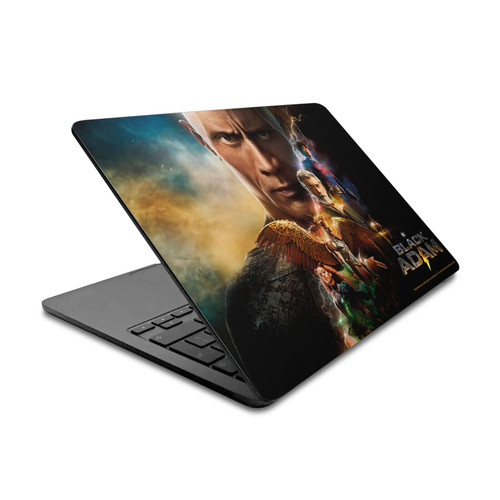 Black Adam Graphic Art Lightning Logo Vinyl Sticker Skin Decal Cover for Apple MacBook Air 13.6" 2022 / 2024 / 2025 / 2026