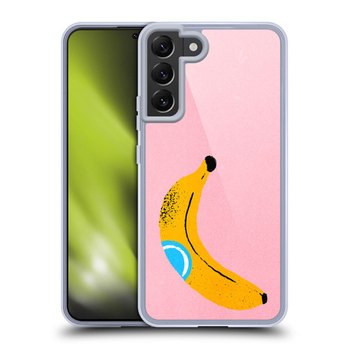 Ayeyokp Pop Banana Pop Art Soft Gel Case for Samsung Galaxy S22+ 5G