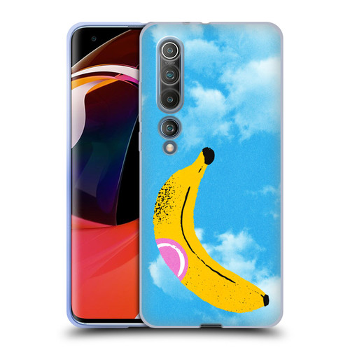Ayeyokp Pop Banana Pop Art Sky Soft Gel Case for Xiaomi Mi 10 5G / Mi 10 Pro 5G