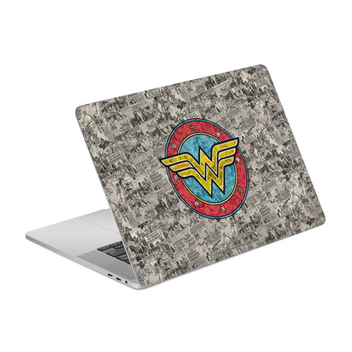 Wonder Woman DC Comics Comic Book Cover Vintage Collage Vinyl Sticker Skin Decal Cover for Apple MacBook Pro 16" A2141