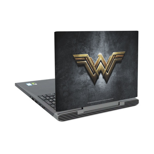 Justice League Movie Logo And Character Art Wonder Woman Vinyl Sticker Skin Decal Cover for Dell Inspiron 15 7000 P65F