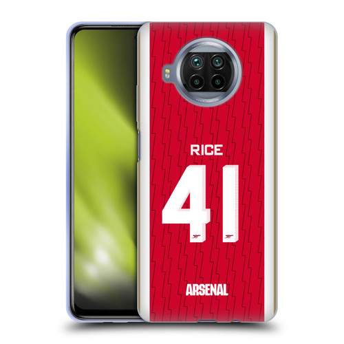 Arsenal FC 2023/24 Players Home Kit Declan Rice Soft Gel Case for Xiaomi Mi 10T Lite 5G