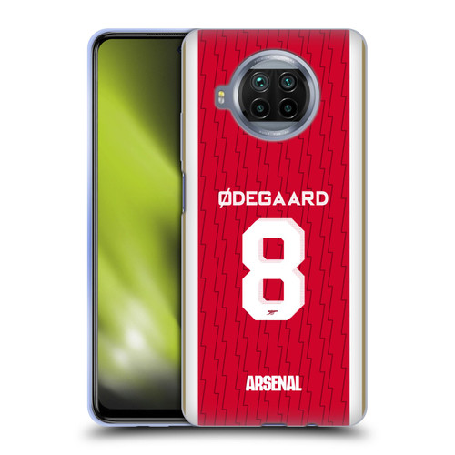 Arsenal FC 2023/24 Players Home Kit Martin Ødegaard Soft Gel Case for Xiaomi Mi 10T Lite 5G