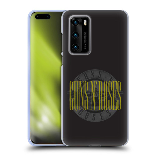 Guns N' Roses Band Art Bullet Soft Gel Case for Huawei P40 5G