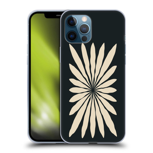 Ayeyokp Plant Pattern Star Leaf Soft Gel Case for Apple iPhone 12 Pro Max
