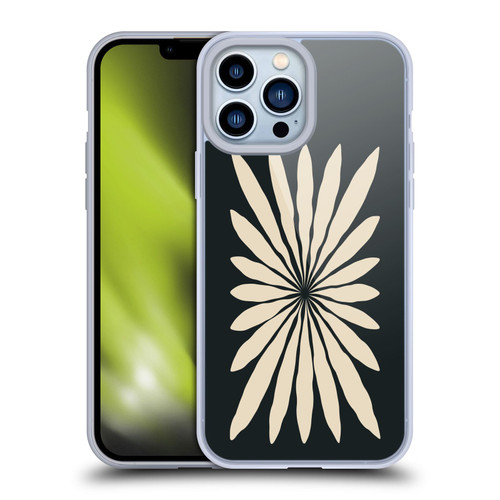 Ayeyokp Plant Pattern Star Leaf Soft Gel Case for Apple iPhone 13 Pro Max