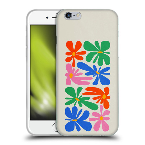 Ayeyokp Plant Pattern Flower Shapes Flowers Bloom Soft Gel Case for Apple iPhone 6 / iPhone 6s