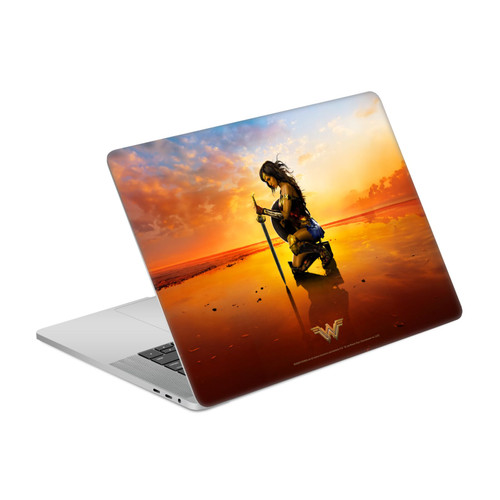 Wonder Woman Movie Posters Sword And Shield Vinyl Sticker Skin Decal Cover for Apple MacBook Pro 15.4" A1707/A1990