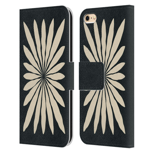 Ayeyokp Plant Pattern Star Leaf Leather Book Wallet Case Cover For Apple iPhone 6 / iPhone 6s