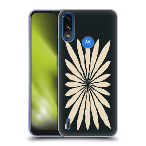 Ayeyokp Plant Pattern Star Leaf Soft Gel Case for Motorola Moto E7 Power / Moto E7i Power