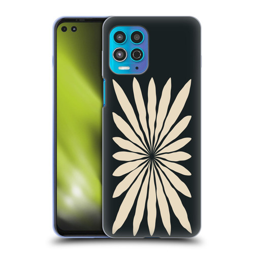 Ayeyokp Plant Pattern Star Leaf Soft Gel Case for Motorola Moto G100