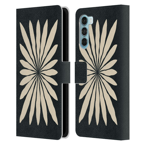 Ayeyokp Plant Pattern Star Leaf Leather Book Wallet Case Cover For Motorola Edge S30 / Moto G200 5G