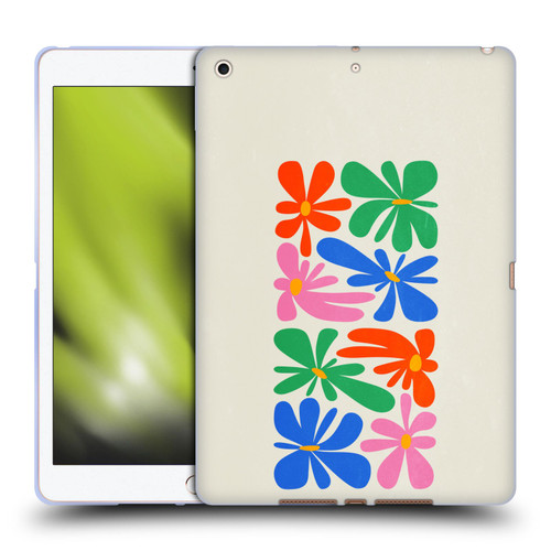 Ayeyokp Plant Pattern Flower Shapes Flowers Bloom Soft Gel Case for Apple iPad 10.2 2019/2020/2021