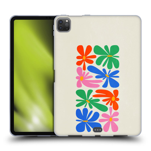 Ayeyokp Plant Pattern Flower Shapes Flowers Bloom Soft Gel Case for Apple iPad Pro 11 2020 / 2021 / 2022