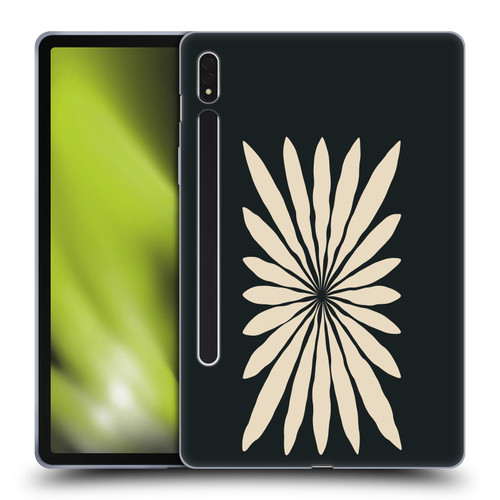 Ayeyokp Plant Pattern Star Leaf Soft Gel Case for Samsung Galaxy Tab S8