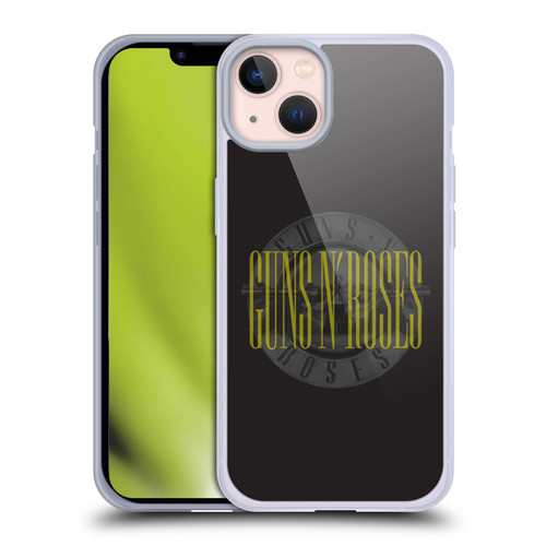 Guns N' Roses Band Art Bullet Soft Gel Case for Apple iPhone 13