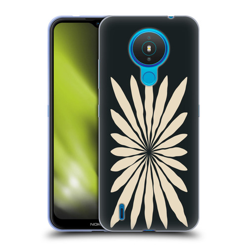 Ayeyokp Plant Pattern Star Leaf Soft Gel Case for Nokia 1.4