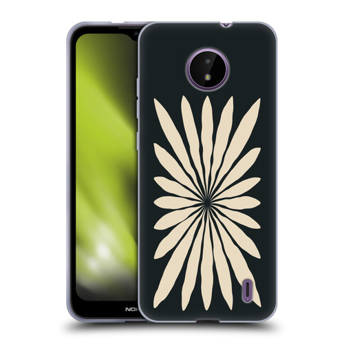 Ayeyokp Plant Pattern Star Leaf Soft Gel Case for Nokia C10 / C20