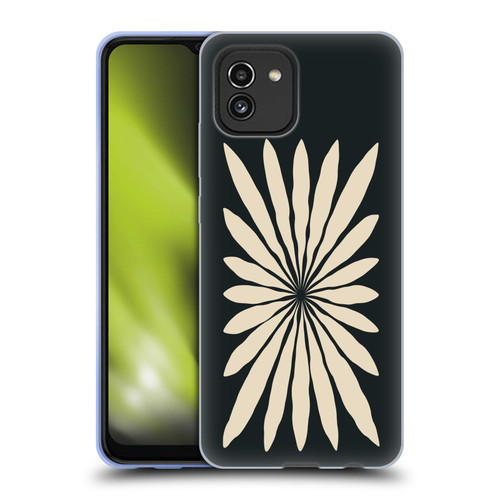 Ayeyokp Plant Pattern Star Leaf Soft Gel Case for Samsung Galaxy A03 (2021)
