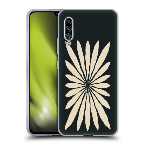 Ayeyokp Plant Pattern Star Leaf Soft Gel Case for Samsung Galaxy A90 5G (2019)