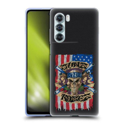 Guns N' Roses Band Art Flag Soft Gel Case for Motorola Edge S30 / Moto G200 5G