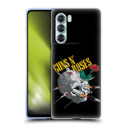 Guns N' Roses Band Art Needles Skull Vintage Soft Gel Case for Motorola Edge S30 / Moto G200 5G