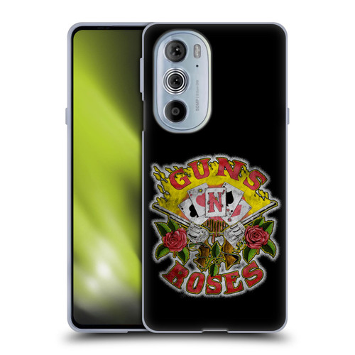 Guns N' Roses Band Art Cards Soft Gel Case for Motorola Edge X30
