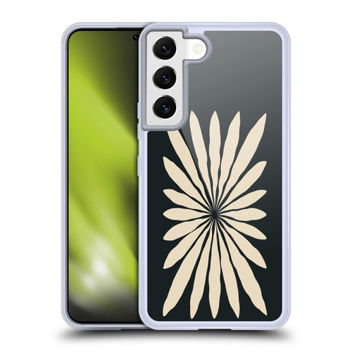 Ayeyokp Plant Pattern Star Leaf Soft Gel Case for Samsung Galaxy S22 5G