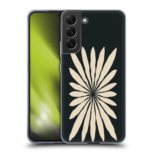 Ayeyokp Plant Pattern Star Leaf Soft Gel Case for Samsung Galaxy S22+ 5G