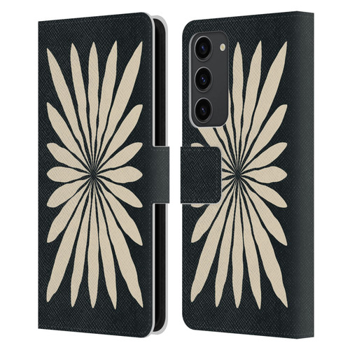 Ayeyokp Plant Pattern Star Leaf Leather Book Wallet Case Cover For Samsung Galaxy S23+ 5G