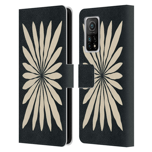 Ayeyokp Plant Pattern Star Leaf Leather Book Wallet Case Cover For Xiaomi Mi 10T 5G