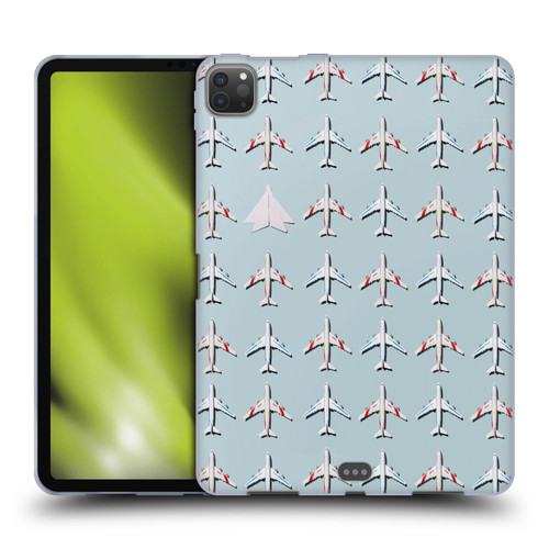 Pepino De Mar Patterns 2 Airplane Soft Gel Case for Apple iPad Pro 11 2020 / 2021 / 2022