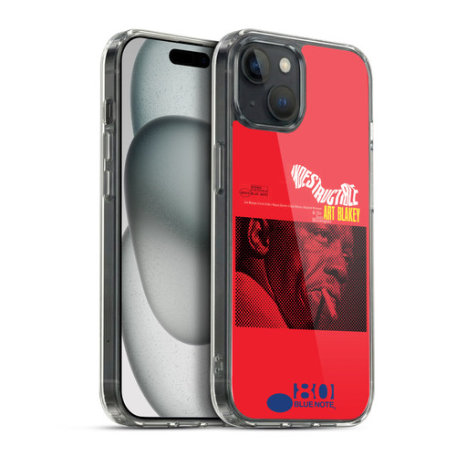 Blue Note Records Albums Art Blakey Indestructible Soft Gel Case for Apple iPhone 15 Plus & MagSafe