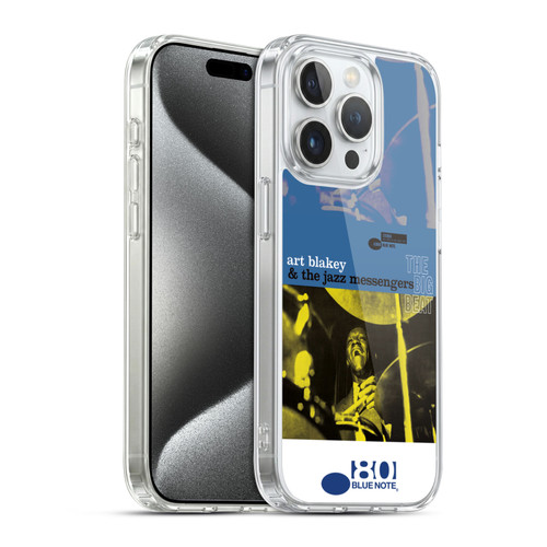 Blue Note Records Albums Art Blakey The Big Beat Soft Gel Case for Apple iPhone 15 Pro & MagSafe