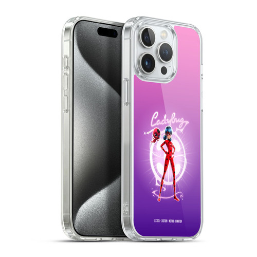 Miraculous Ladybug Graphics Ladybug Soft Gel Case for Apple iPhone 15 Pro Max & MagSafe