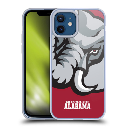 University Of Alabama UA The University Of Alabama Oversized Icon Soft Gel Case for Apple iPhone 12 / iPhone 12 Pro