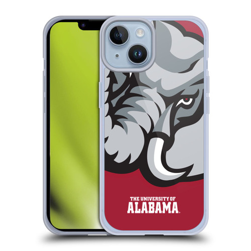 University Of Alabama UA The University Of Alabama Oversized Icon Soft Gel Case for Apple iPhone 14 University Of Alabama UA The University Of Alabama Oversized Icon Soft Gel Case for Apple iPhone 14