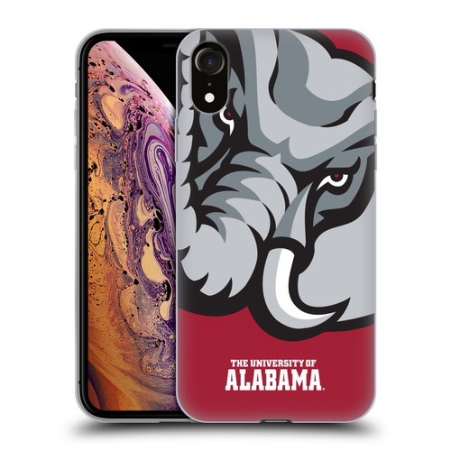 University Of Alabama UA The University Of Alabama Oversized Icon Soft Gel Case for Apple iPhone XR University Of Alabama UA The University Of Alabama Oversized Icon Soft Gel Case for Apple iPhone XR