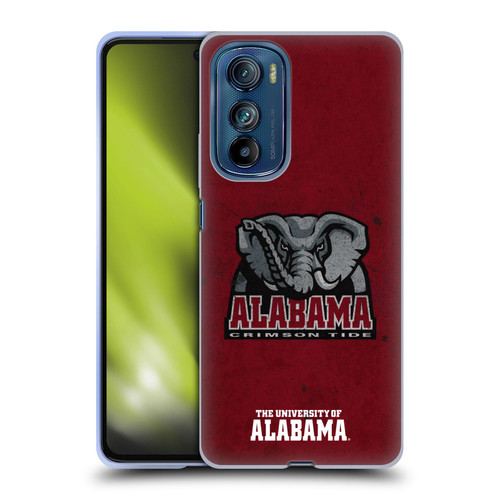 University Of Alabama UA The University Of Alabama Distressed Soft Gel Case for Motorola Edge 30
