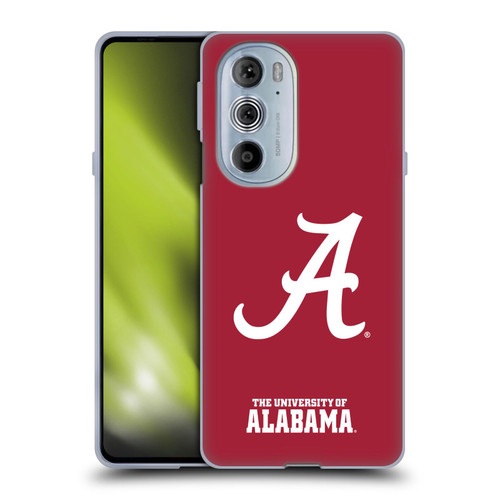 University Of Alabama UA The University Of Alabama Plain Soft Gel Case for Motorola Edge X30
