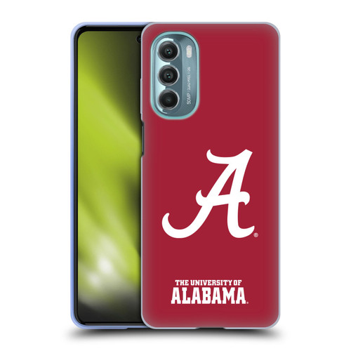 University Of Alabama UA The University Of Alabama Plain Soft Gel Case for Motorola Moto G Stylus 5G (2022)