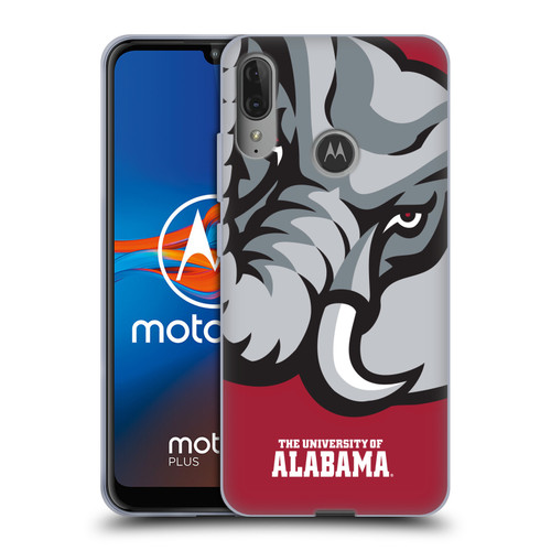 University Of Alabama UA The University Of Alabama Oversized Icon Soft Gel Case for Motorola Moto E6 Plus