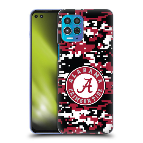 University Of Alabama UA The University Of Alabama Digital Camouflage Soft Gel Case for Motorola Moto G100