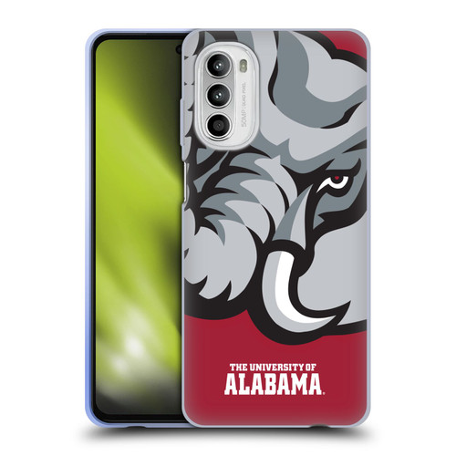 University Of Alabama UA The University Of Alabama Oversized Icon Soft Gel Case for Motorola Moto G52