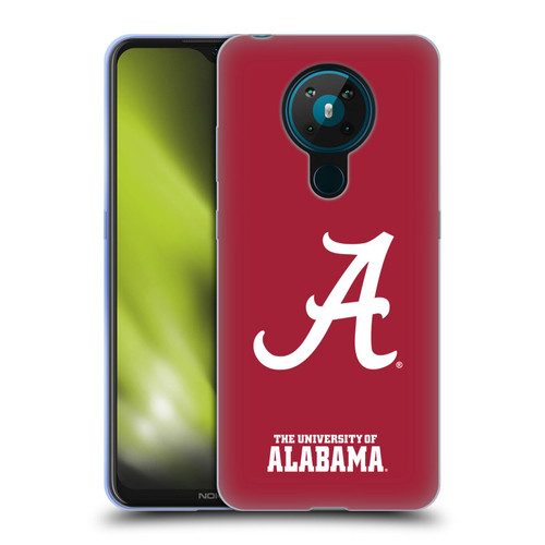 University Of Alabama UA The University Of Alabama Plain Soft Gel Case for Nokia 5.3