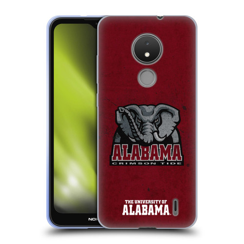 University Of Alabama UA The University Of Alabama Distressed Soft Gel Case for Nokia C21